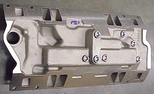 Aluminum Vortec Intake Manifold with TBI and EGR usage.