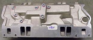 Aluminum Vortec Intake Manifold with TBI and EGR usage.