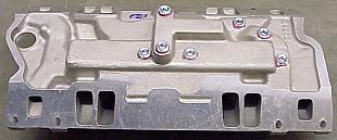 Aluminum Vortec Intake Manifold with TBI and EGR usage.