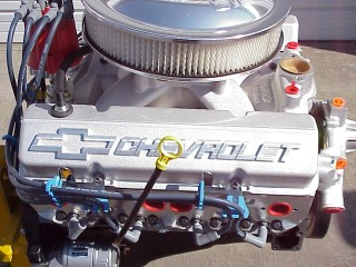 GM Aluminum Valve Covers Installed.