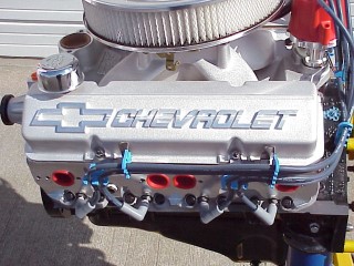 GM Aluminum Valve Covers Installed.