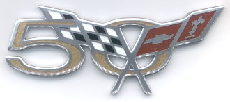 SBC 50TH Metal Emblem.
