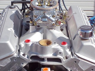 Edelbrock Victor Jr. Intake Manifold Installed.