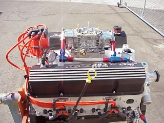 Engine Side View With Fuel Line