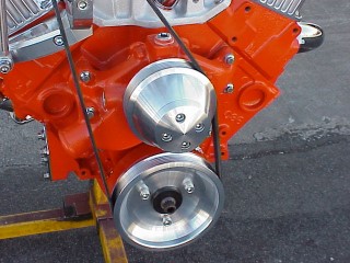 Crankshaft And Water Pump Pulleys