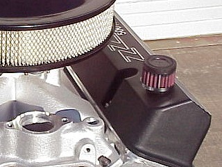 K&N Oil Breather Installed.
