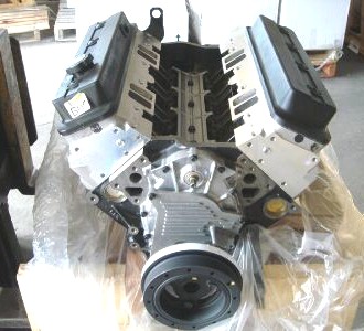 Top Front View Of Engine