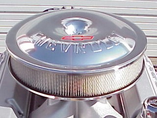 Proform Clear Anodized Air Cleaner.