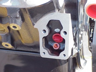 ZZ383-500 Mechanical Fuel Pump Boss.