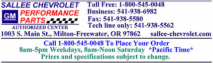 Sallee Chevrolet Banner