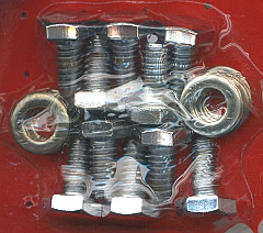 Chrome Timing Chain Cover Bolts P/N 141-715