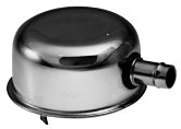 Chevy Chrome Push-On Breather Cap