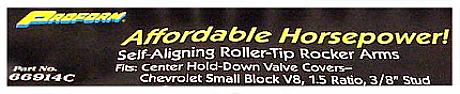 Proform Rocker Arms