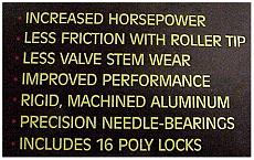 Proform Rocker Arms