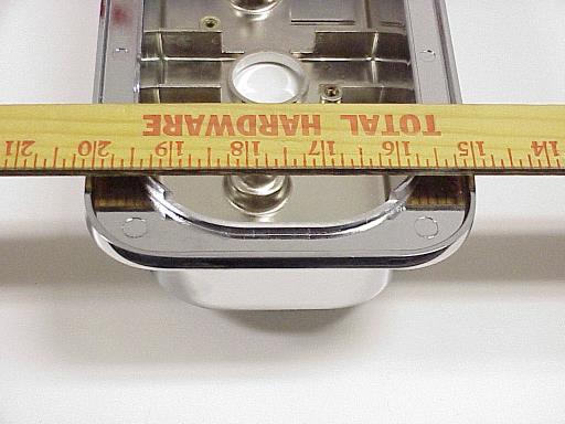Ruler Showing Lenght Of Milling On End Of Valve Cover