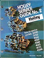 Holley service guide no. 2.
