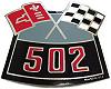 502 Air Cleaner Decal