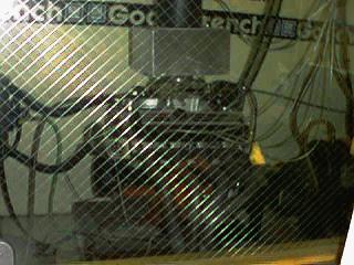 Control Center View Of Engine On Dyno